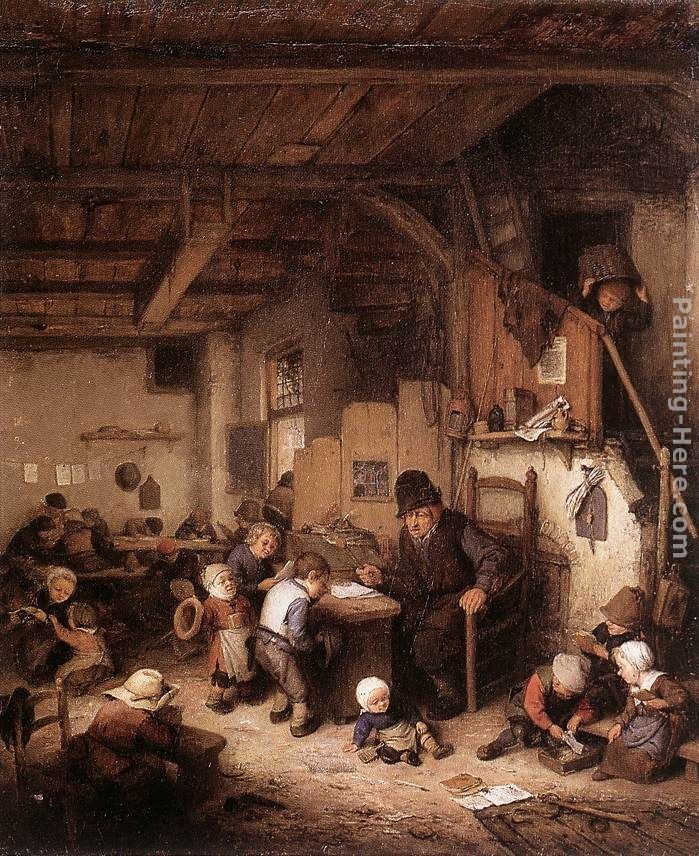 Adriaen van Ostade The School Master